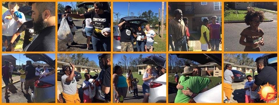 Hurricane Michael Donations Drop-off